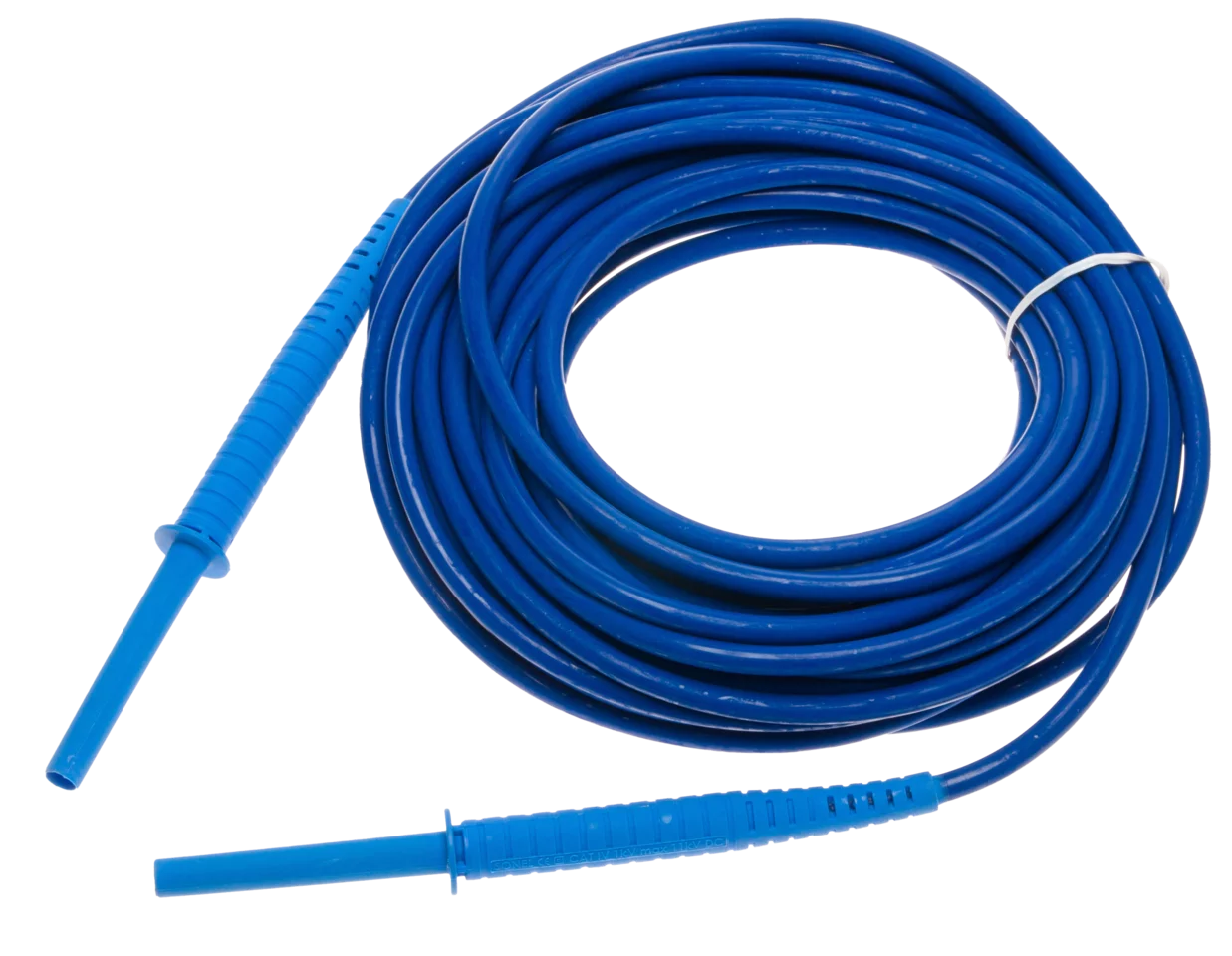 Test lead 15 m blue 10 kV with banana plugs -thumbnail