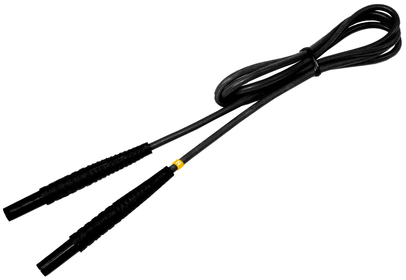 Test lead 1,2 m, black, 1 kV (banana plugs) marked N-thumbnail