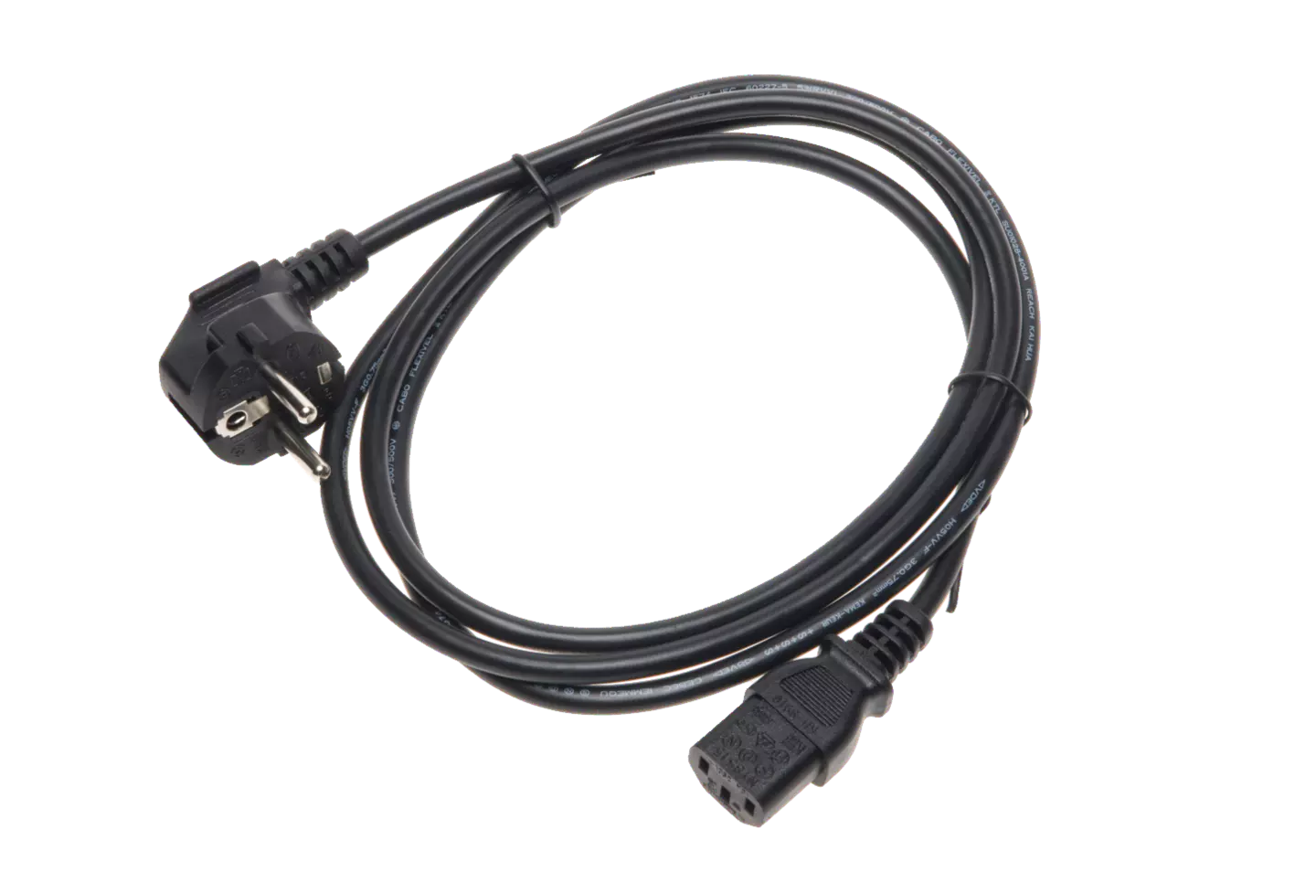Mains power cable 230 V (IEC C13 plug)-thumbnail