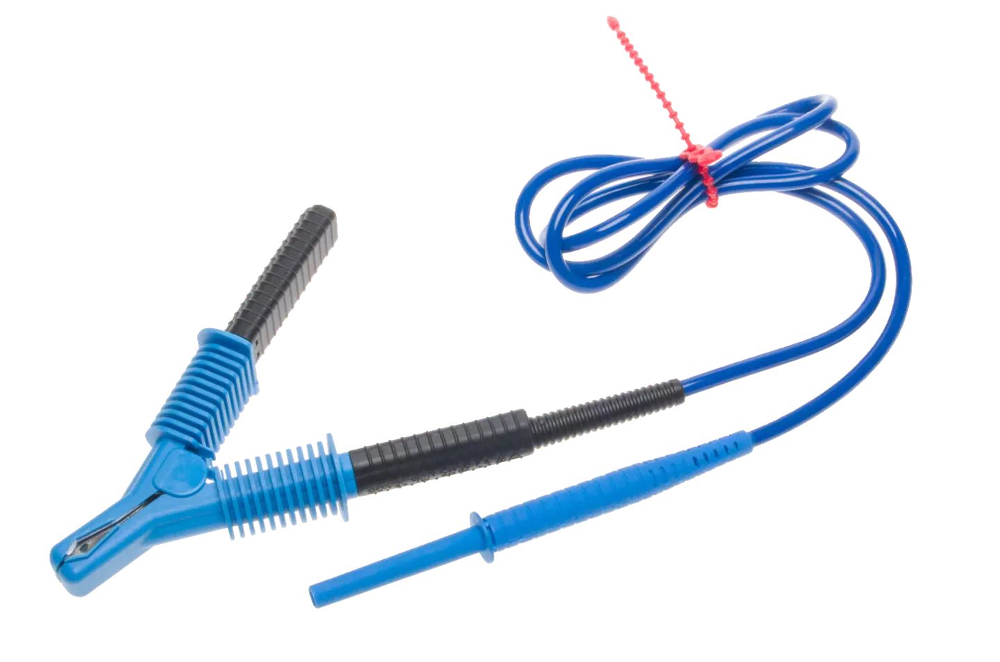 Test lead 1.8 m 11 kV (crocodile plug) blue-thumbnail