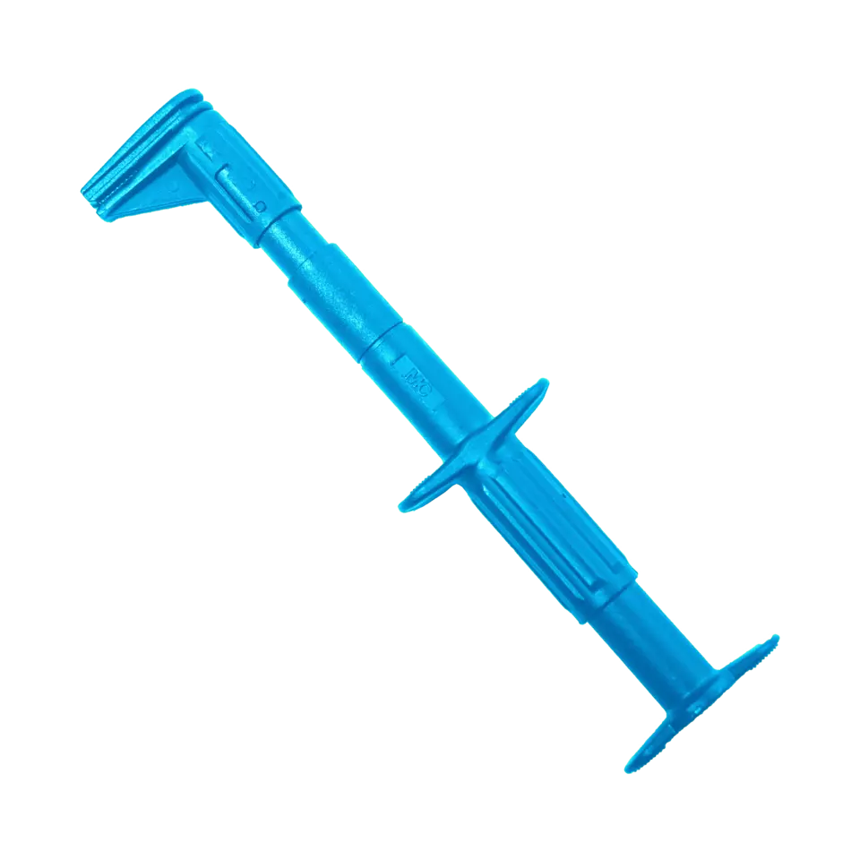 Flat test clip for busbars, blue-thumbnail