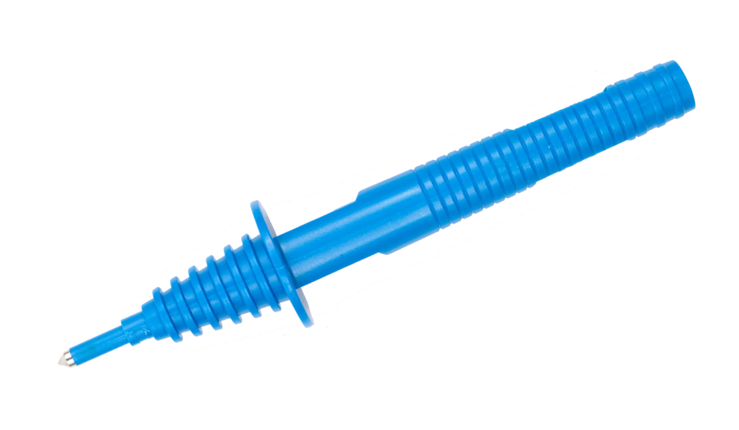Pin probe, blue 1 kV  (banana socket)-thumbnail