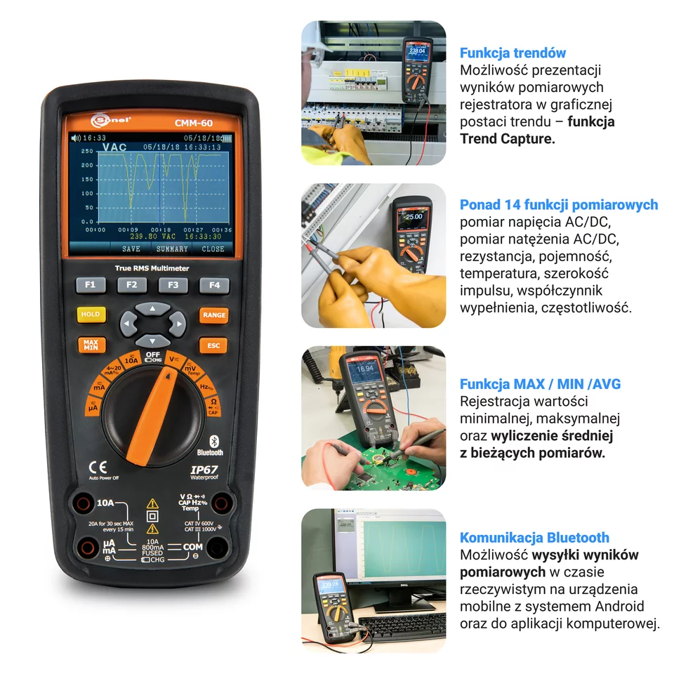 Advanced Industrial Multimeter CMM-60-10-thumbnail