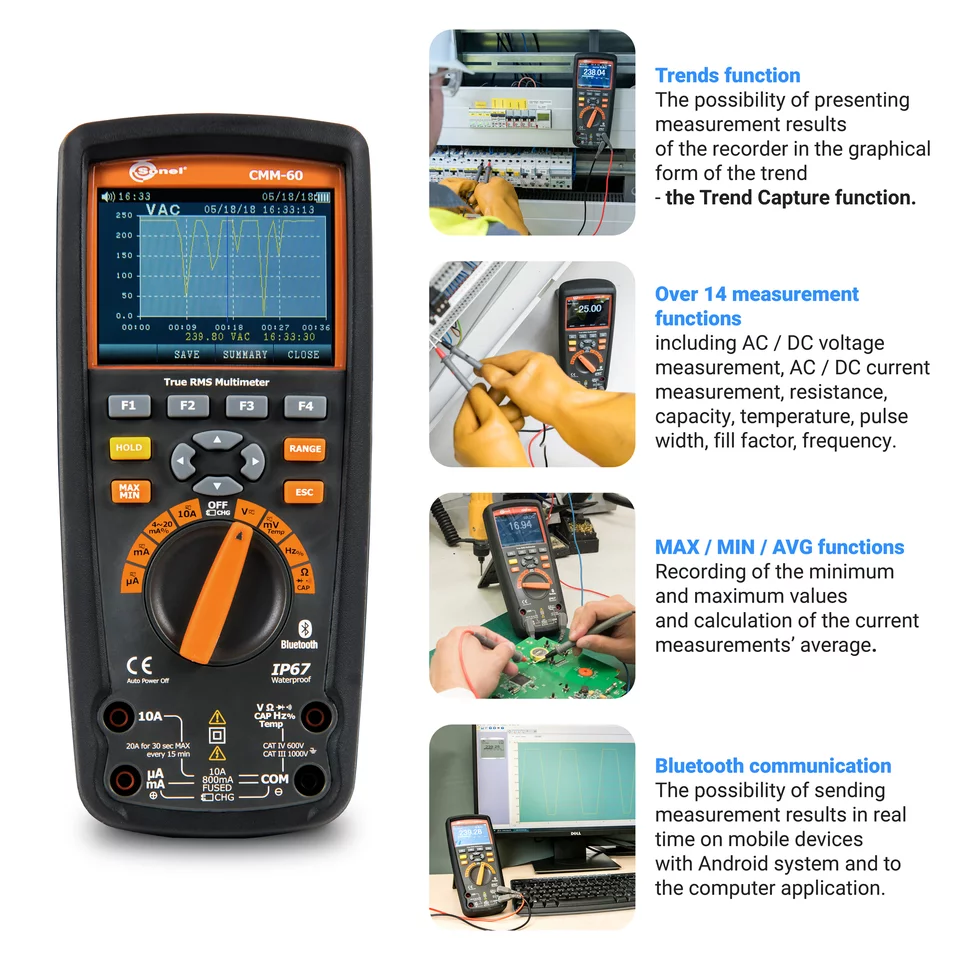 Advanced Industrial Multimeter CMM-60-8-thumbnail