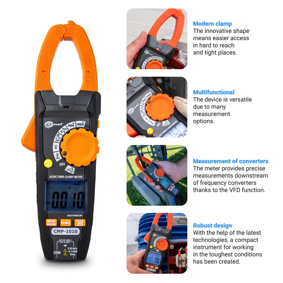 Digital clamp meter CMP-1010-10-thumbnail
