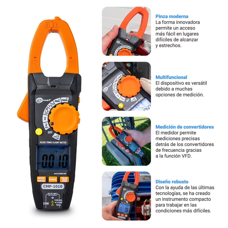 Digital clamp meter CMP-1010-11-thumbnail