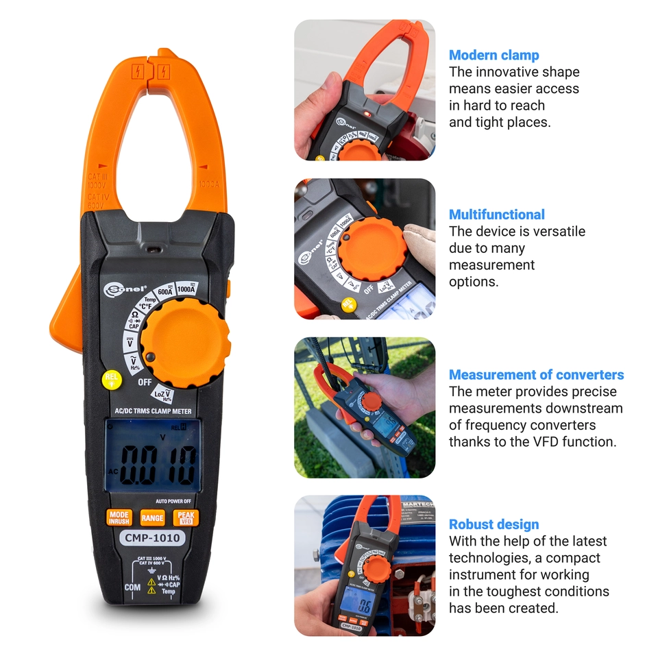 Digital clamp meter CMP-1010-10-thumbnail