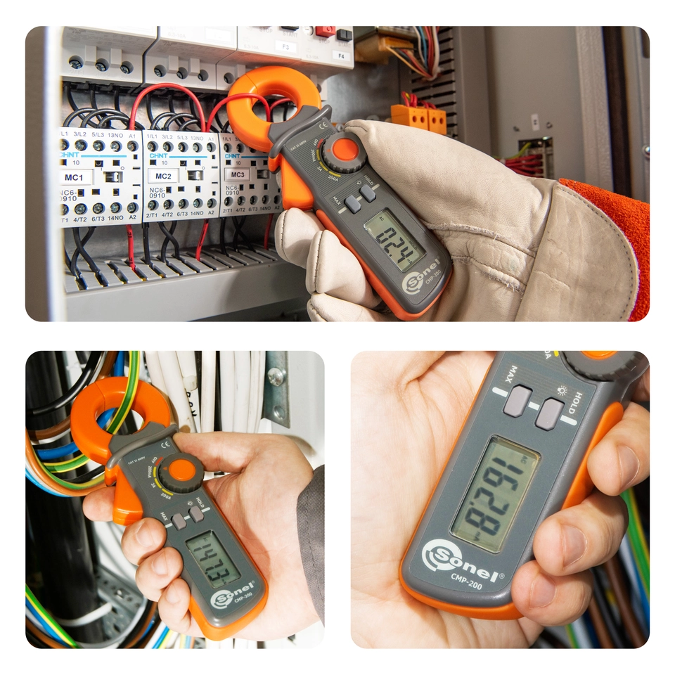 Digital Clamp-on AC Leakage Current Meter CMP-200-6-thumbnail