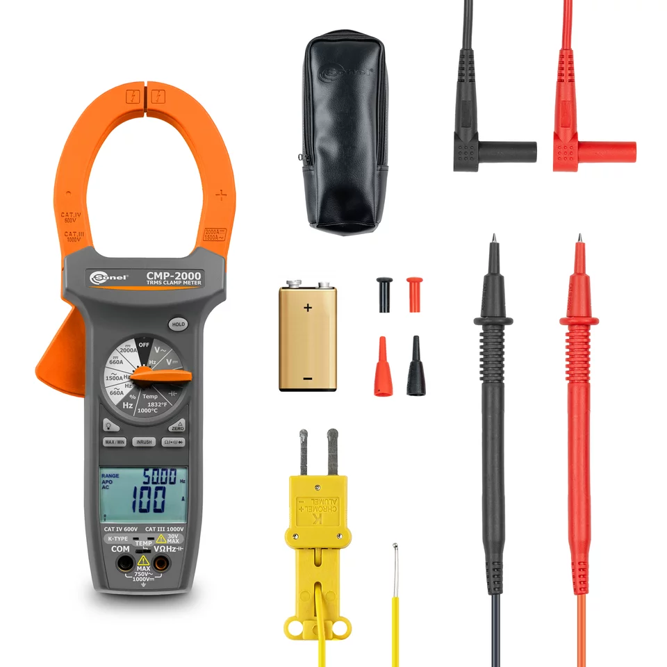 Digital Clamp Meter CMP-2000-5-thumbnail