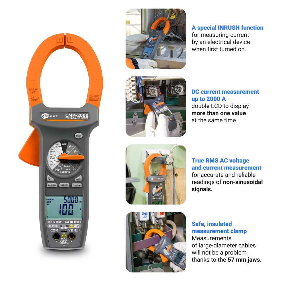 Digital Clamp Meter CMP-2000-7-thumbnail