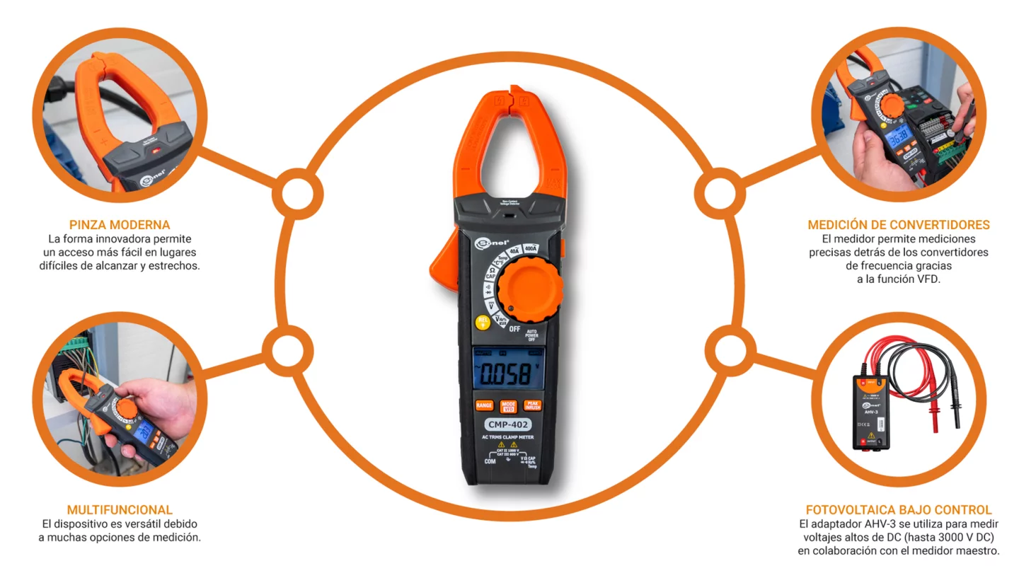Digital clamp meter CMP-402-15-thumbnail