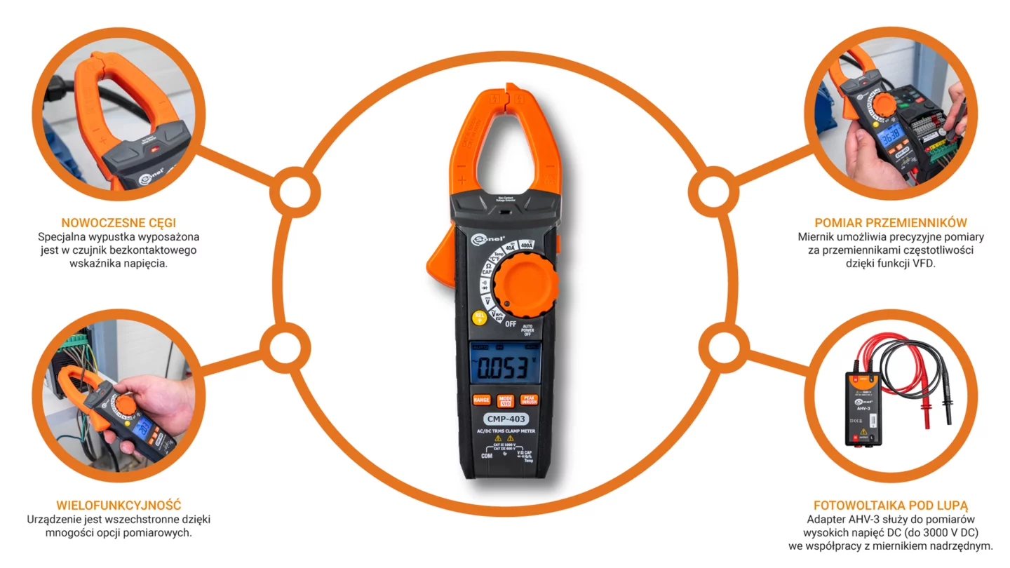 Digital clamp meter CMP-403-11-thumbnail