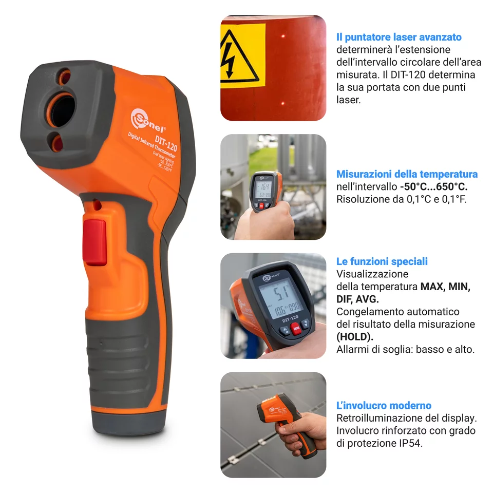 Infrared Thermometer DIT-120-10-thumbnail