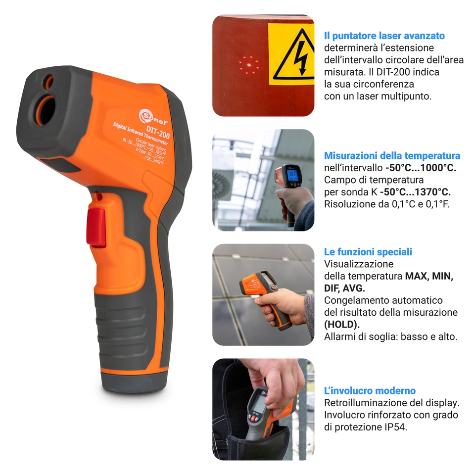 Infrared Thermometer DIT-200-10-thumbnail