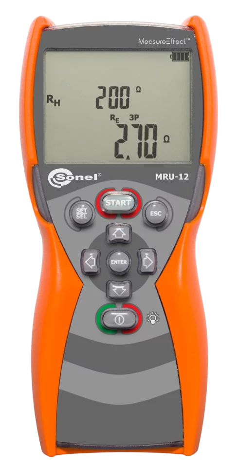 Earth Resistance and Soil Resistivity Meter MRU-12