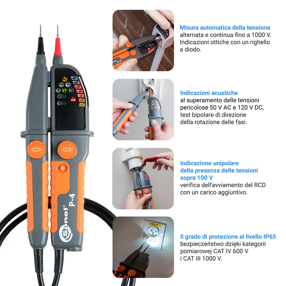 Two-pole Voltage Tester P-4-5-thumbnail
