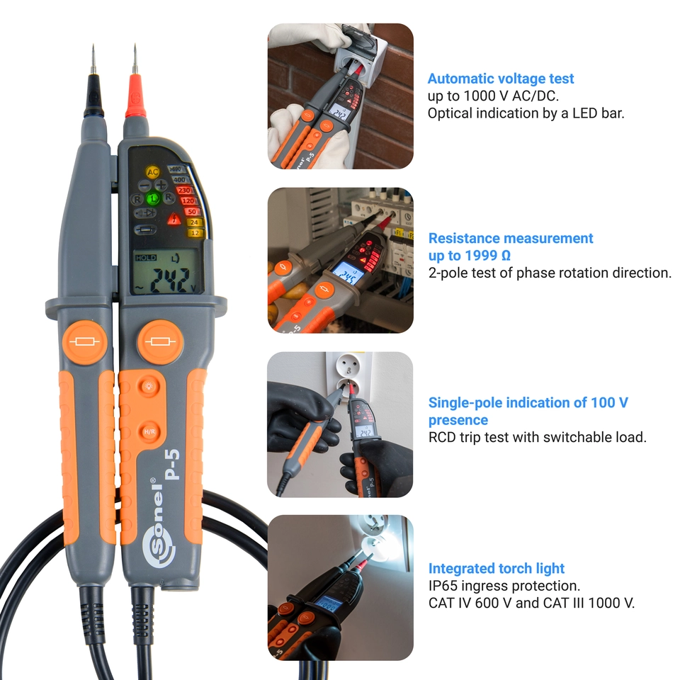 Two-pole Voltage Tester P-5-6-thumbnail