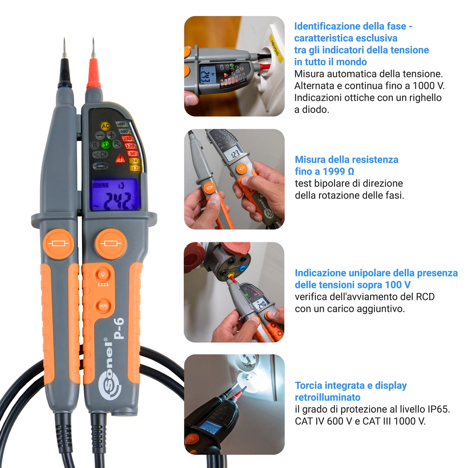 Two-pole Voltage Tester P-6-10-thumbnail