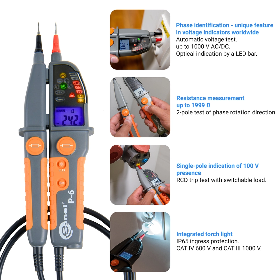 Two-pole Voltage Tester P-6-11-thumbnail
