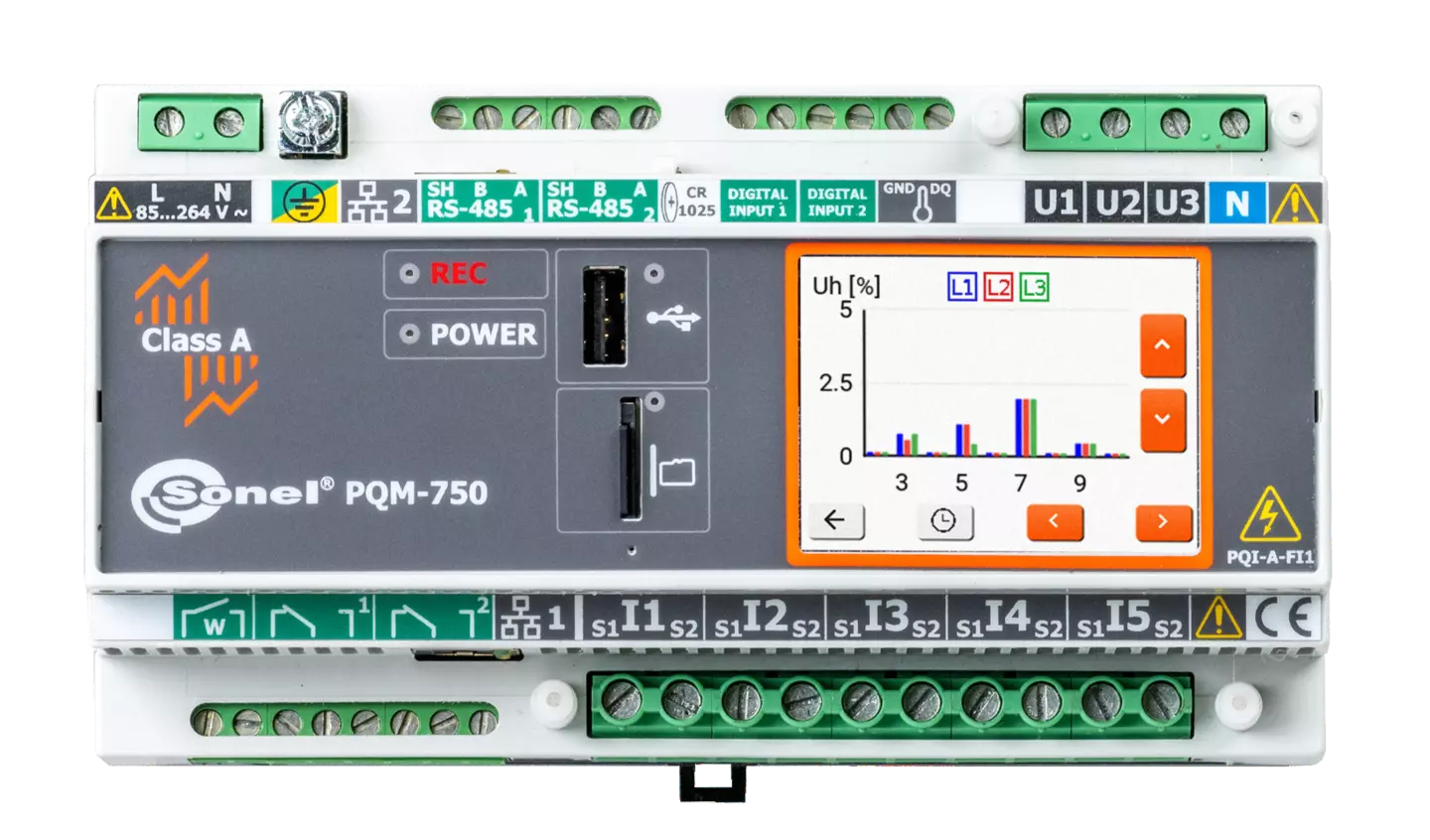 Power quality analyzer (version AC1-R1-CT5-T1) PQM-750-1-thumbnail