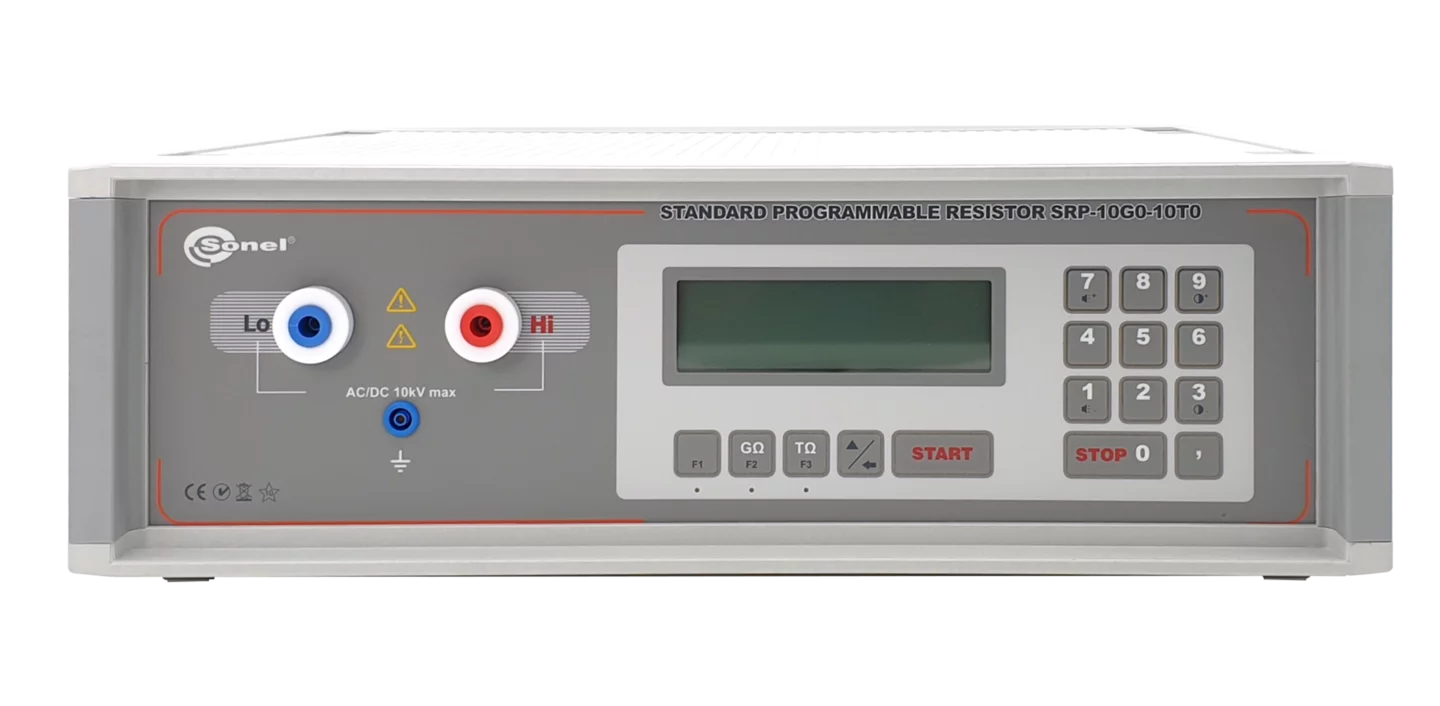 Standard programmable resistor SRP-10G0-10T0