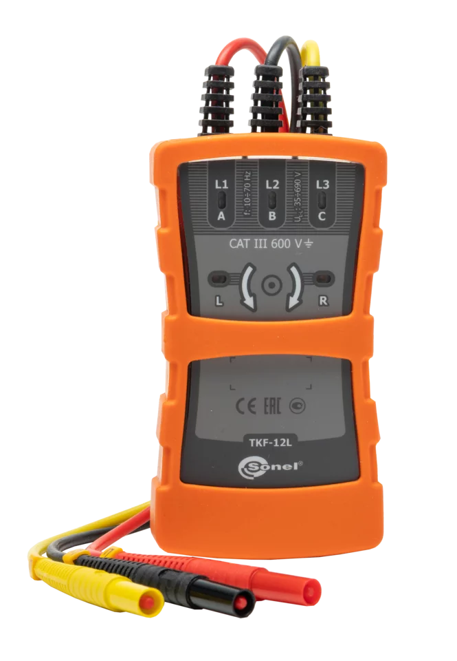 Phase sequence and motor rotation tester TKF-12L-thumbnail