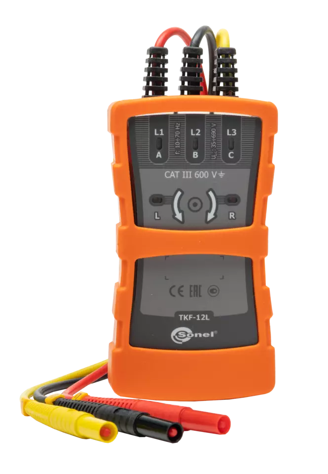 Phase sequence and motor rotation tester TKF-12L-thumbnail