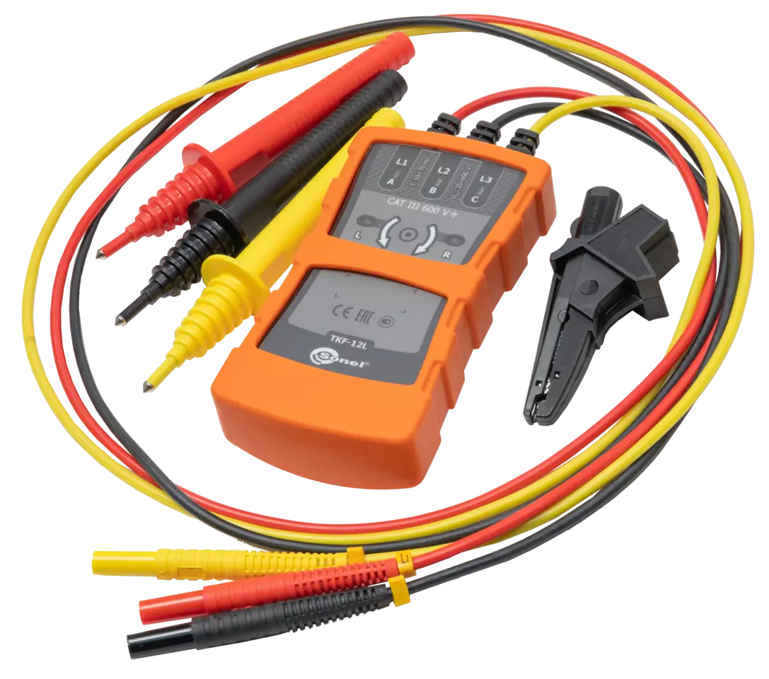 Phase sequence and motor rotation tester TKF-12L-2-thumbnail