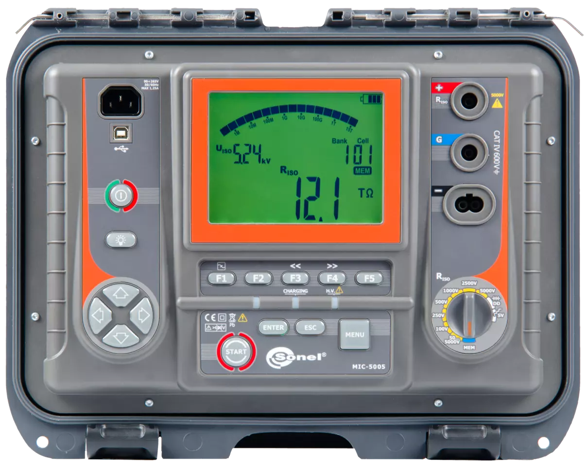 Insulation resistance meter MIC-5005-thumbnail