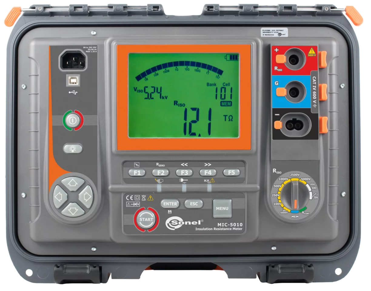 Insulation resistance meter MIC-5010-thumbnail
