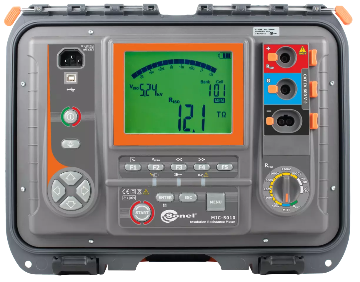 Insulation resistance meter MIC-5010-thumbnail