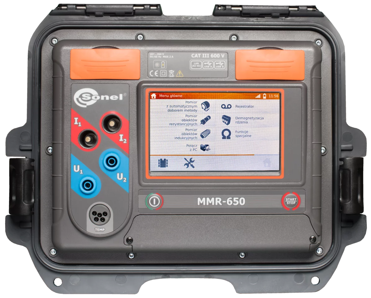 Winding Resistance and Low Resistance Meter MMR-650-1