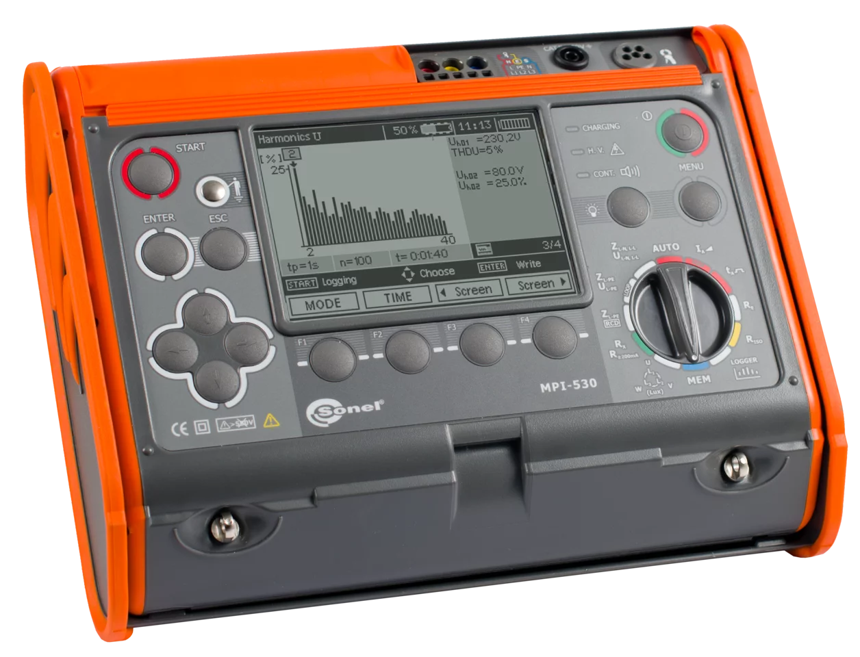 Multi-function meter of electrical system parameters MPI-530