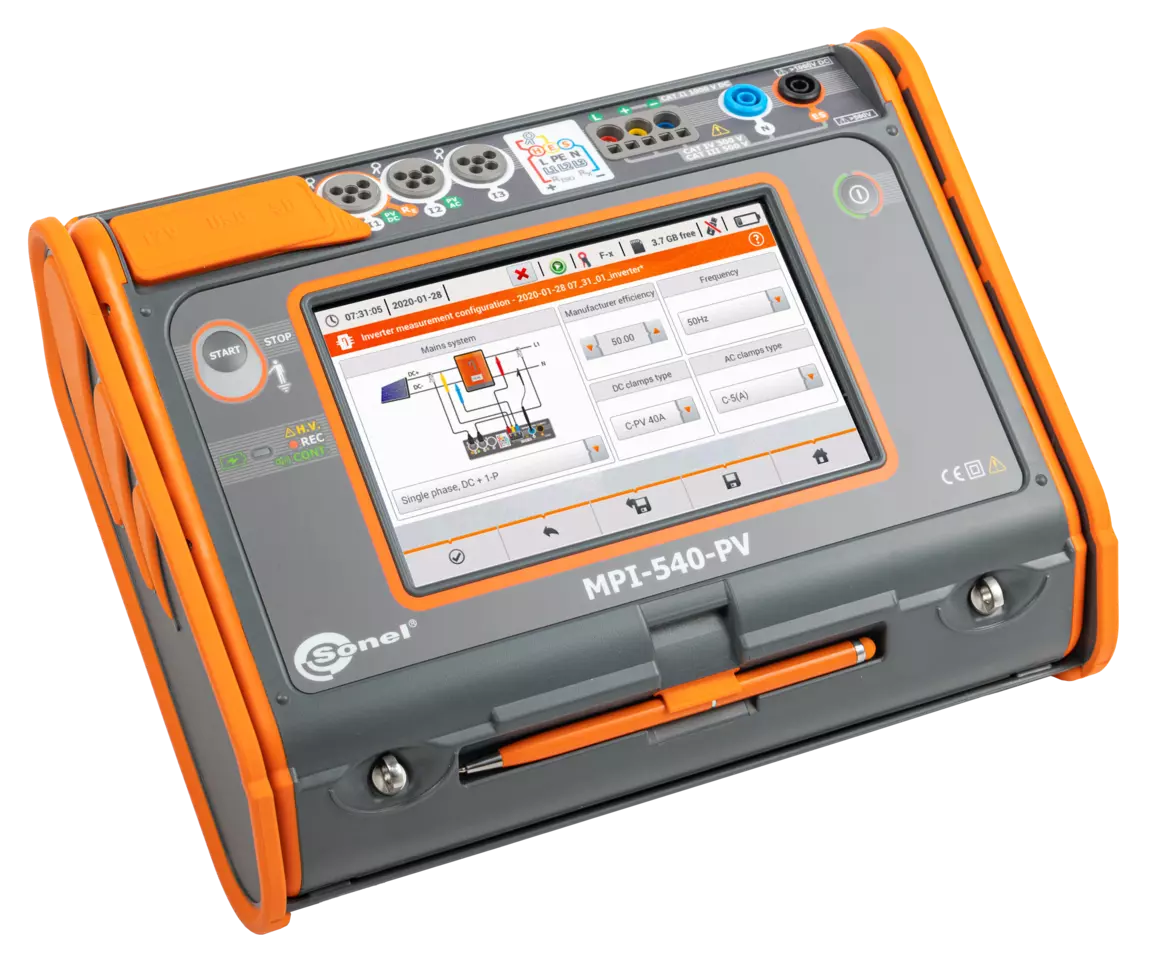 Multi-function meter of electrical system parameters MPI-540-PV-thumbnail