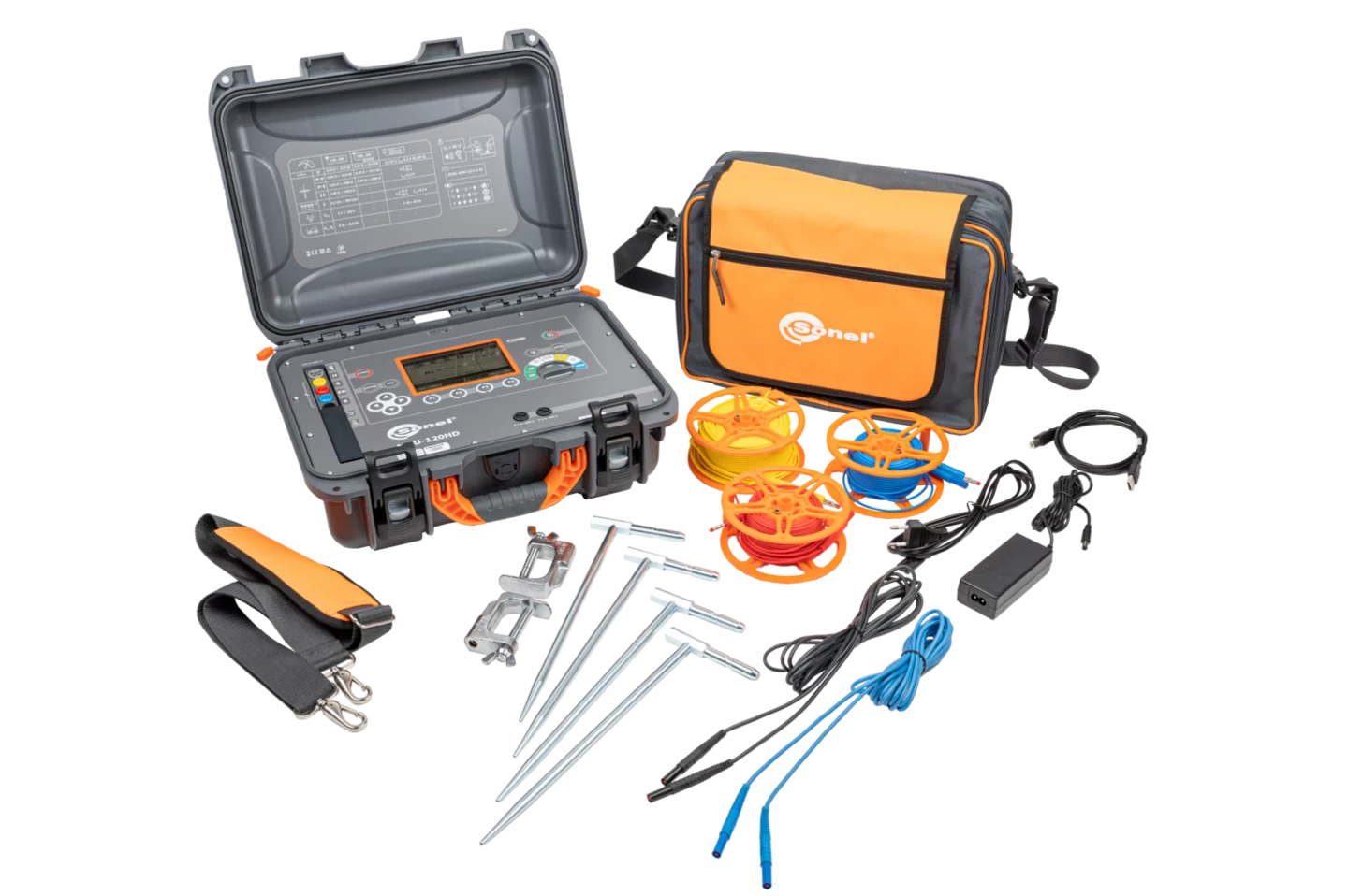 Armored meter for earth resistance and soil resistivity MRU-120HD-6-thumbnail