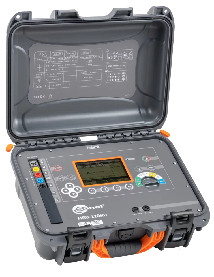 Armored meter for earth resistance and soil resistivity MRU-120HD-thumbnail