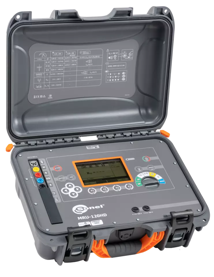 Armored meter for earth resistance and soil resistivity MRU-120HD-thumbnail