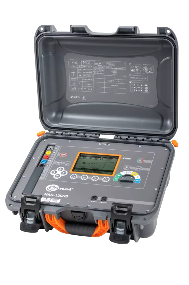 Armored meter for earth resistance and soil resistivity MRU-120HD-2-thumbnail