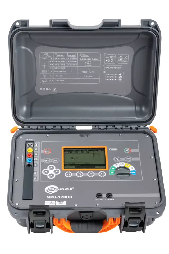 Armored meter for earth resistance and soil resistivity MRU-120HD-1-thumbnail