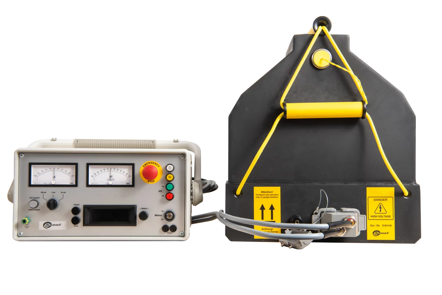 Wysokonapięciowy tester izolacji  S-44 VLF (230 V)-thumbnail