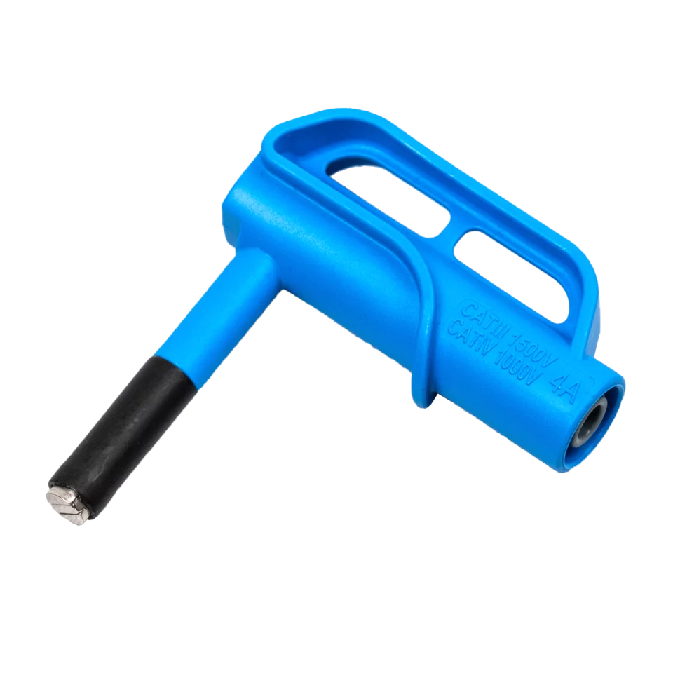 Adaptador magnético de voltaje - azul