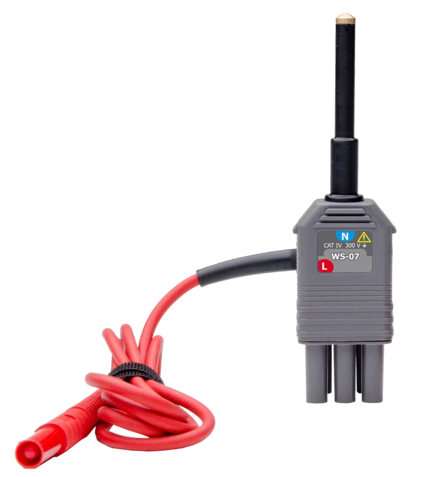 Adaptador para medir la impedancia de bucle Z (L-N) WS-07