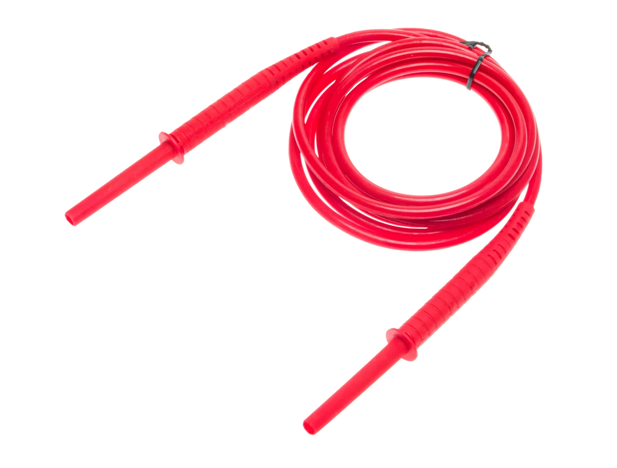 Cable 3,0 m rojo 11 kV (conectores tipo banana)