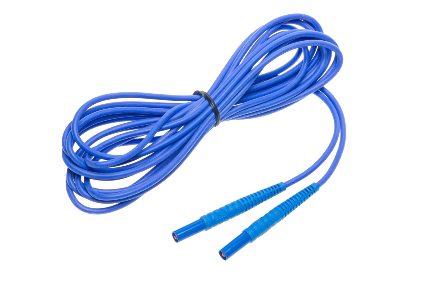 Cable 5 m azul 1 kV (conectores tipo banana)