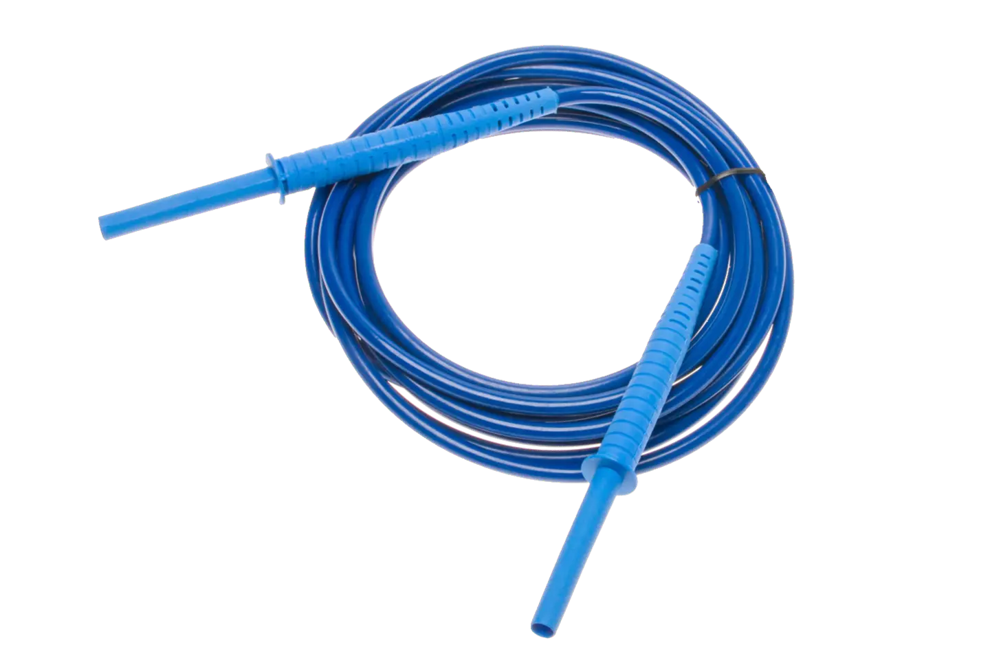 Cable 5,0 m azul 11 kV (conectores tipo banana)-1-thumbnail