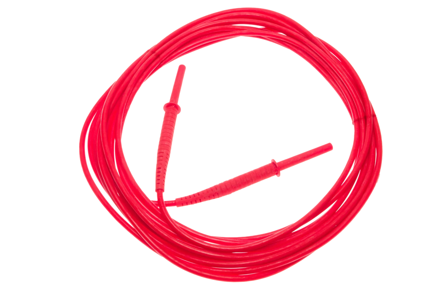 Cable 10 m rojo 11 kV (conectores tipo banana)