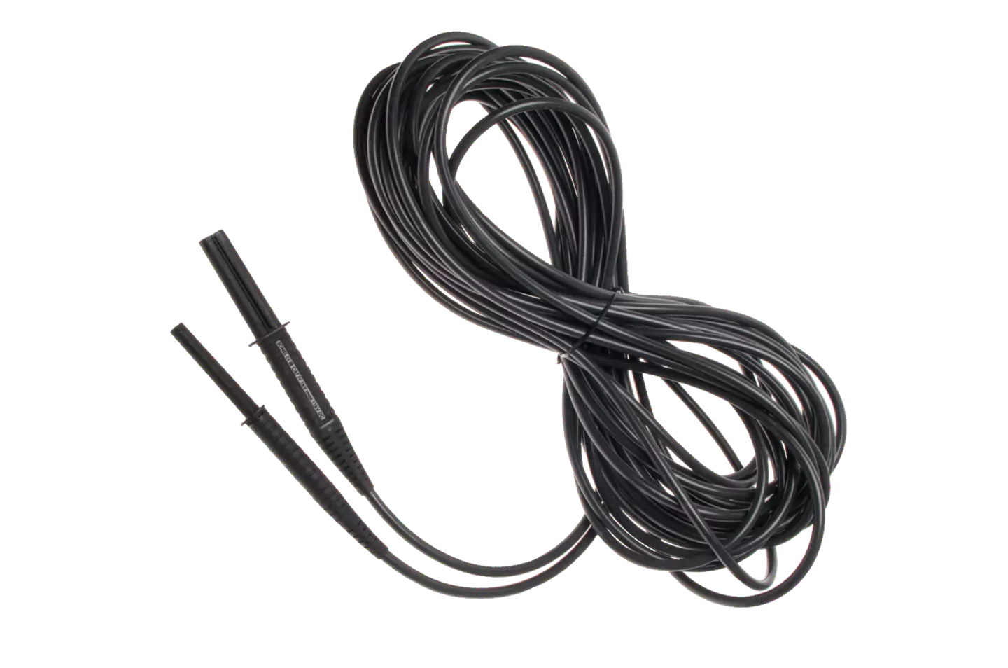Cable 20 m negro 11 kV (conectores tipo banana, blindado)-thumbnail