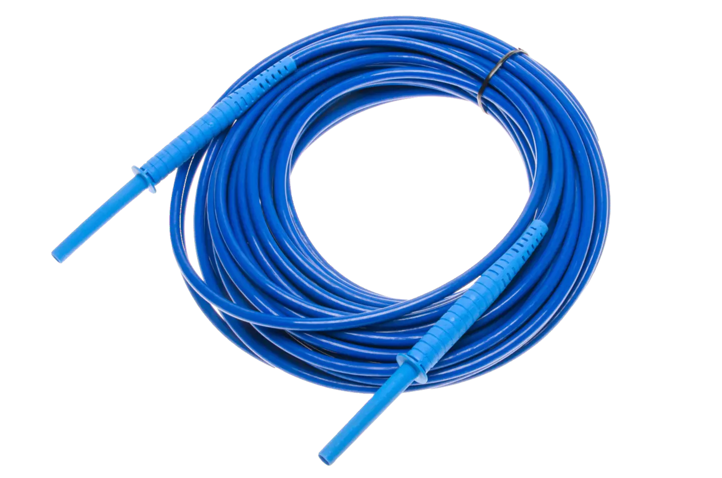 Cable 20 m azul 11 kV (conectores tipo banana)-thumbnail