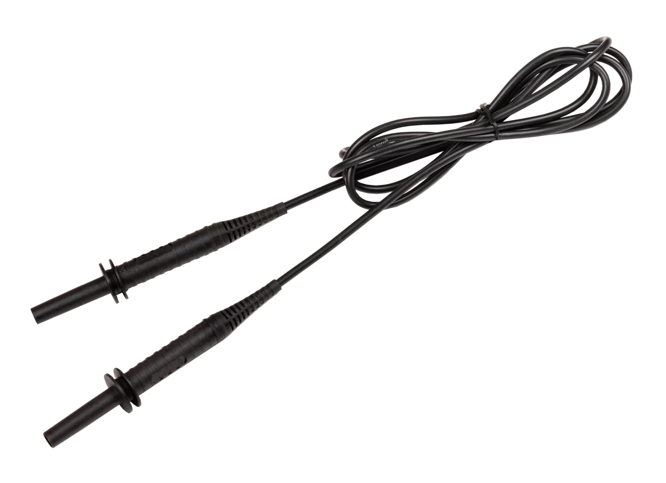 Cable 1,8 m negro 5 kV (conectores tipo banana)-thumbnail