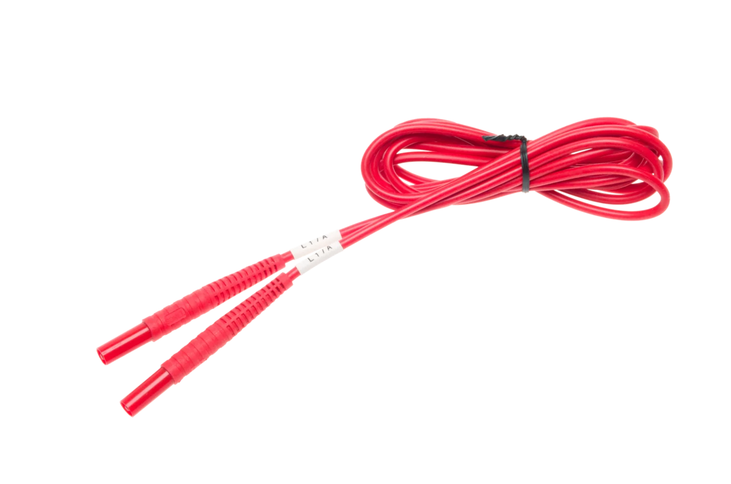 Cable 2,2 m rojo 1 kV (conectores tipo banana)